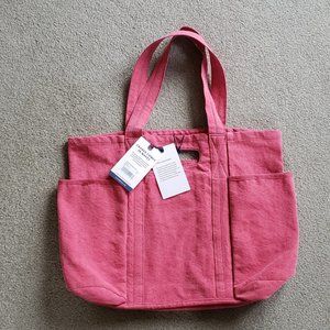 United by Blue Workwear Market Tote, Coral, New With Tags